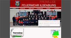 Desktop Screenshot of feuerwehr-ilsenburg.de
